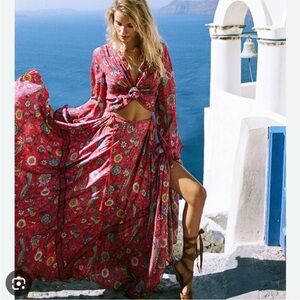 Spell Lovebird Skirt M EUC